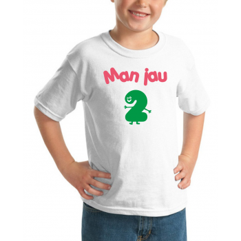 Marškinėliai Man jau 2-eji